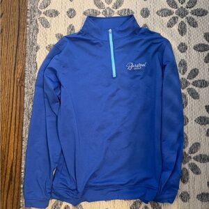 Barstool Golf Blue Quarter-Zip Pullover